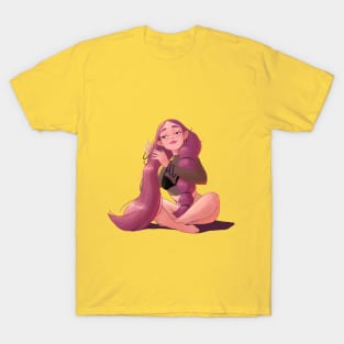 The girl with braids T-Shirt